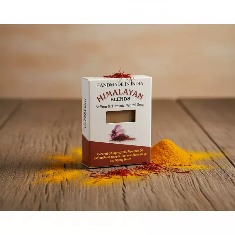 Saffron & Turmeric Natural Soap