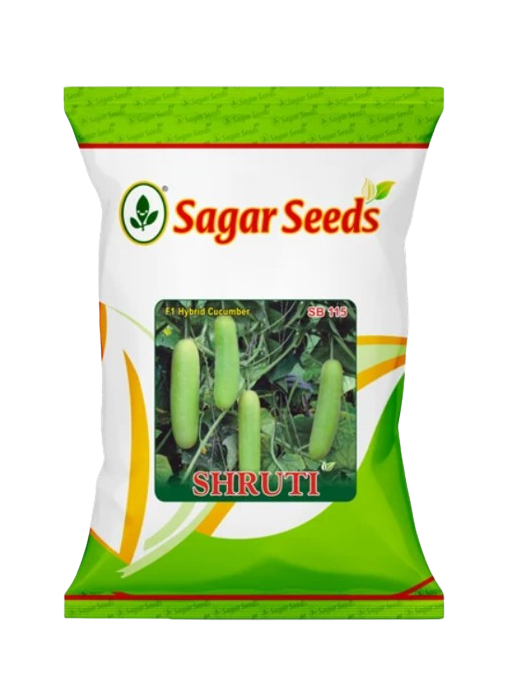 Sagar Cucumber Shruti F1 Hybrid Seeds - 25 gm