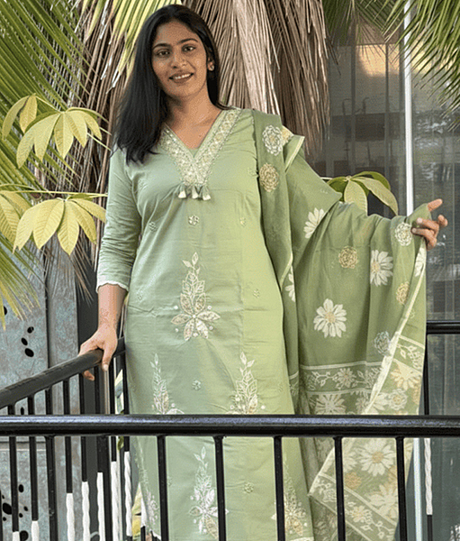 Sage Garden Kurta Set