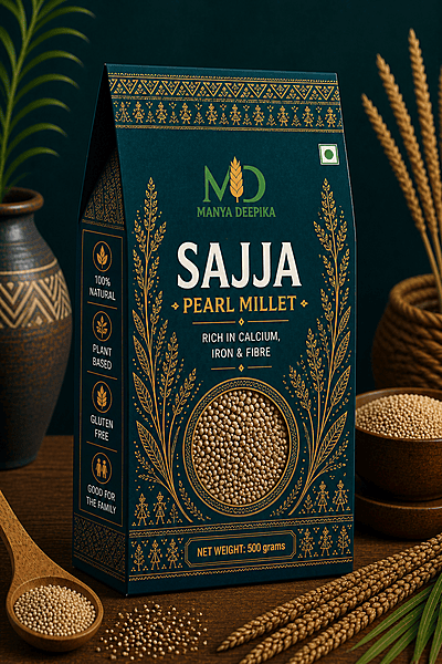 Millet Grains-500g-Sajja-Pearl Millet Grain
