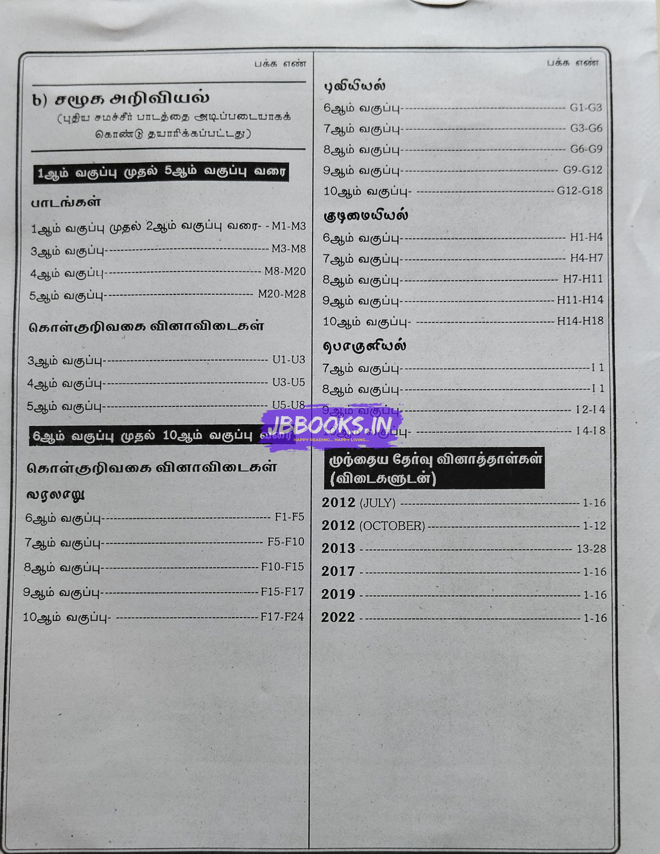 TRB-TNTET-THAL 1-(Tamil)2025