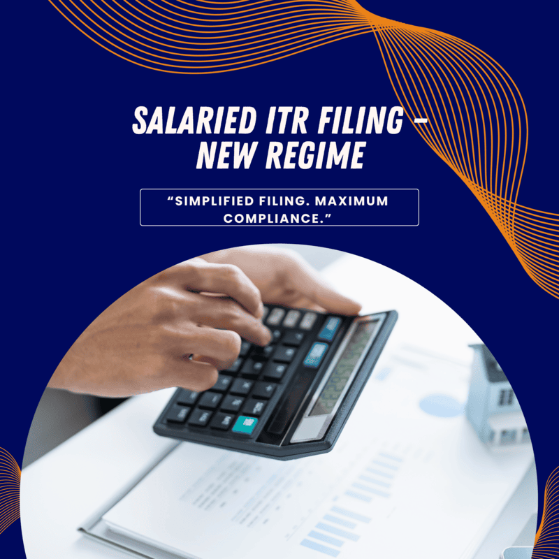 Salaried ITR Filling New Regime