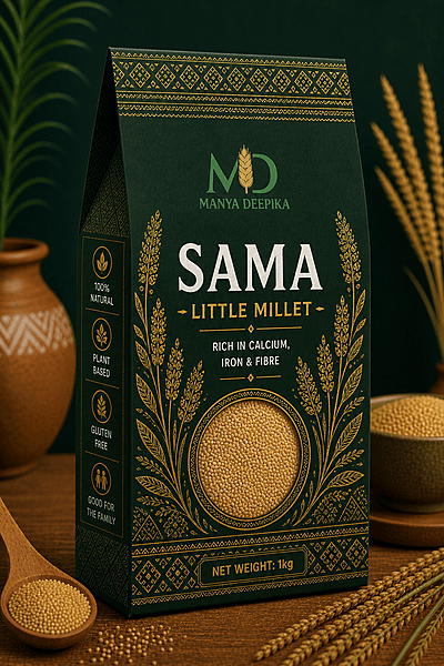 Millet Grains- 1kg- Sama-Little Millet Grain