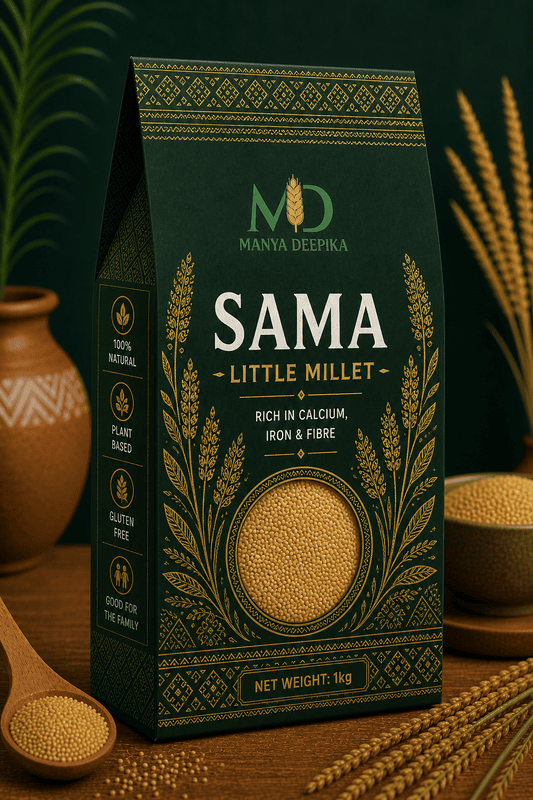 Millet Grains- 1kg- Sama-Little Millet Grain