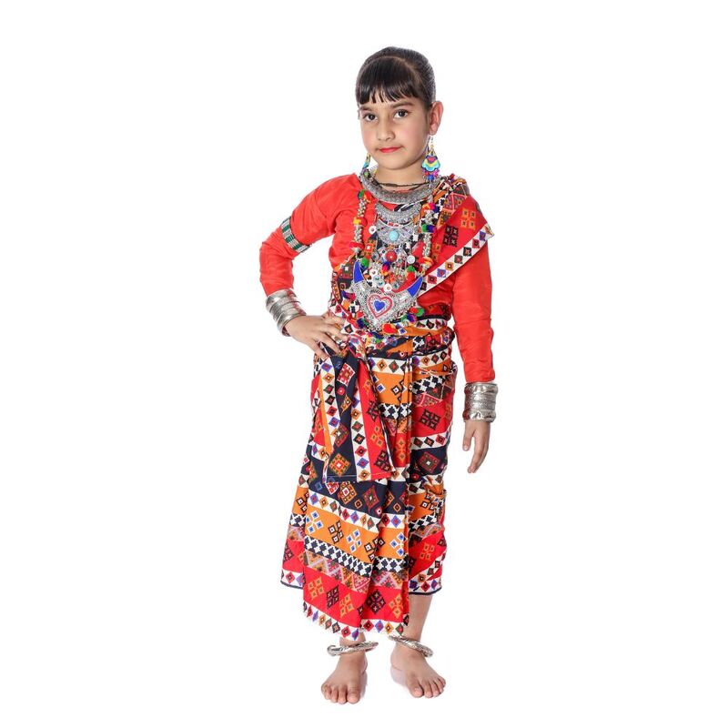 Sambalpuri Ghumra Dance Costume