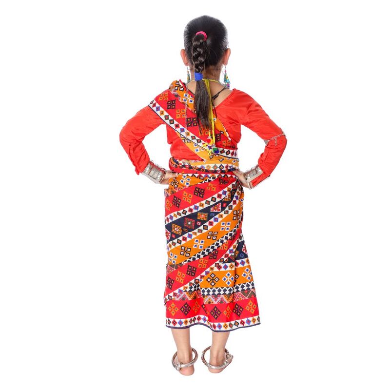 Sambalpuri Ghumra Dance Costume