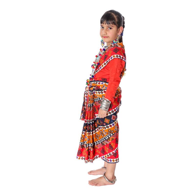 Sambalpuri Ghumra Dance Costume