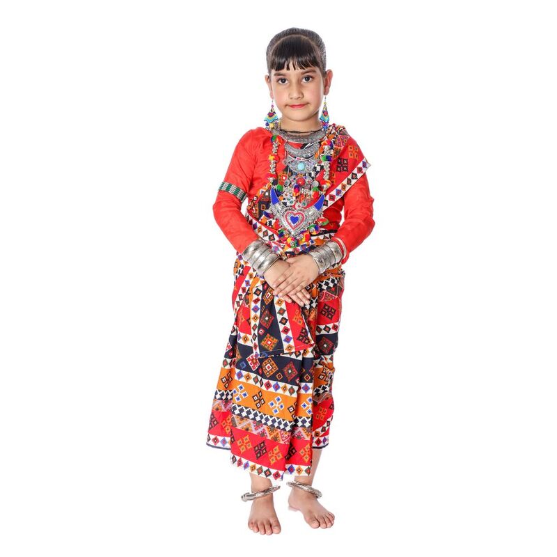 Sambalpuri Ghumra Dance Costume