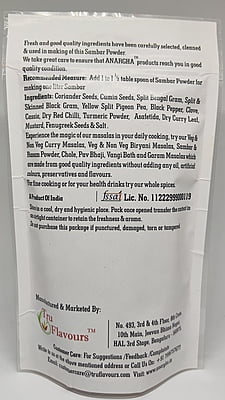 Sambar Powder Sambar Powder