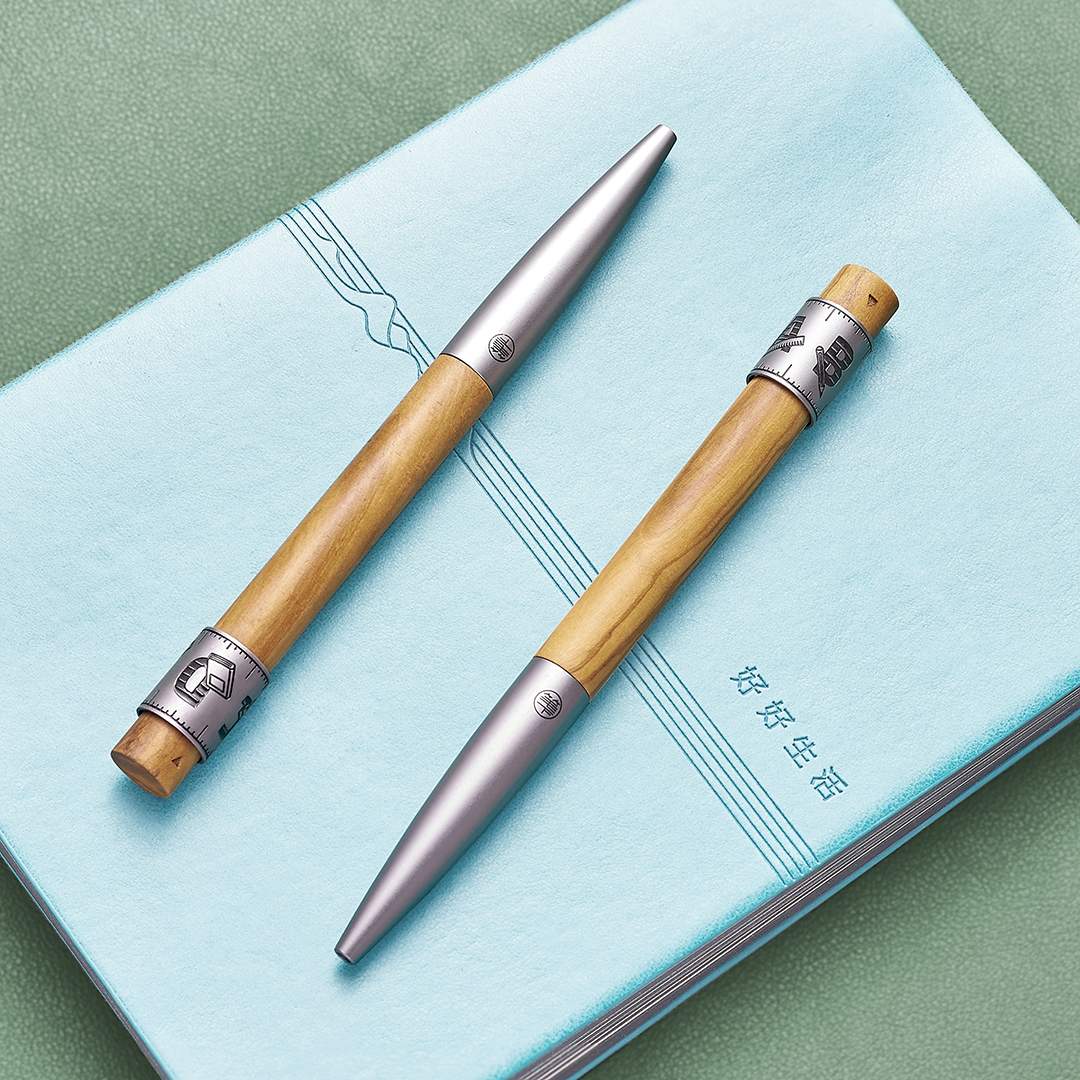 Samsara Series Olive Wood Roller Signature Pen