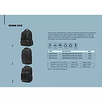 Samsonite Ikonn Eco Polyester Laptop Backpack Free Size, Black