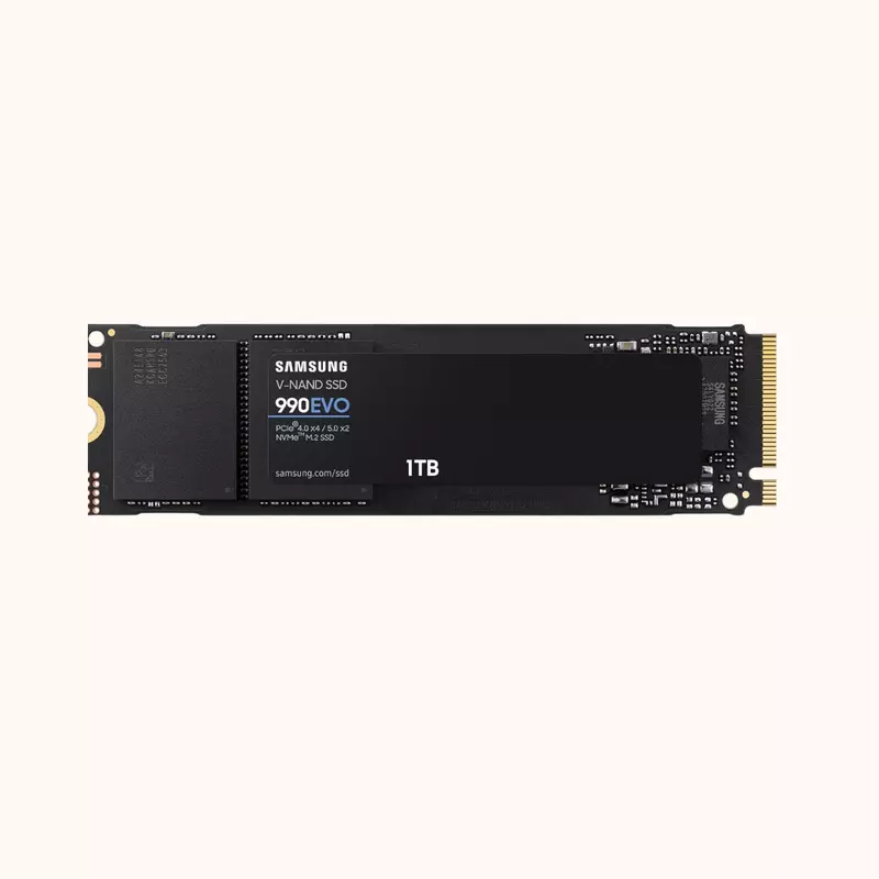 Samsung 1TB 990 EVO GEN 4.0 UPTO 5,000 MB/s NVME M.2 SSD Hard Drive