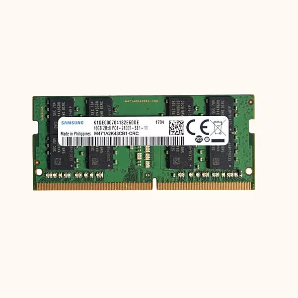 Samsung DDR4-19200, 2400MHz, SODIMM 16GB RAM (M471A2K43CB1)