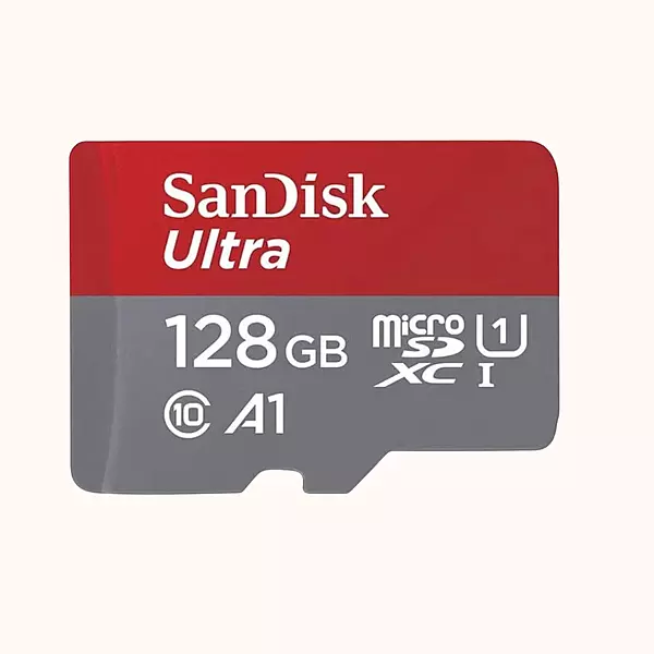 SanDisk 128GB Class 10 Micro Memory Card (SDXC UHS-I)