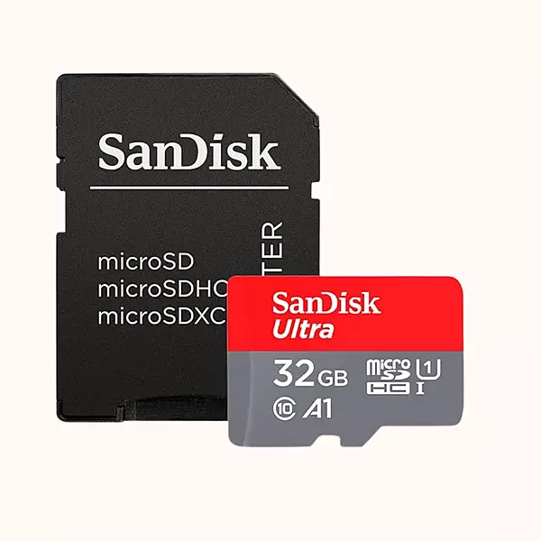 SanDisk 32GB Class 10 Micro SDHC Memory Card (SDSQUAR-032G-GN6MA)