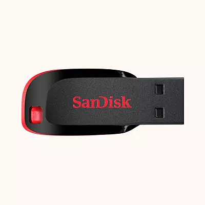 Open Box SanDisk Cruze Blade SDCZ50 64 GB Pen Drive
