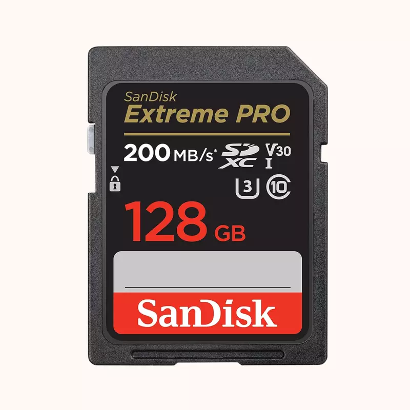 SanDisk Extreme Pro SD UHS I 128GB Card