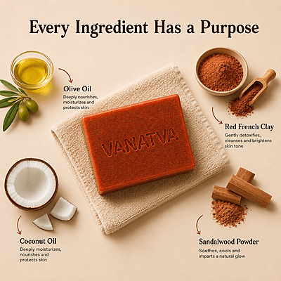 Red Sandalwood Soap