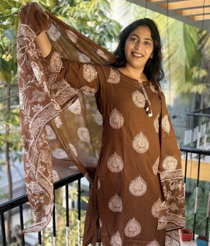 Sandstone Elegance Kurta Set