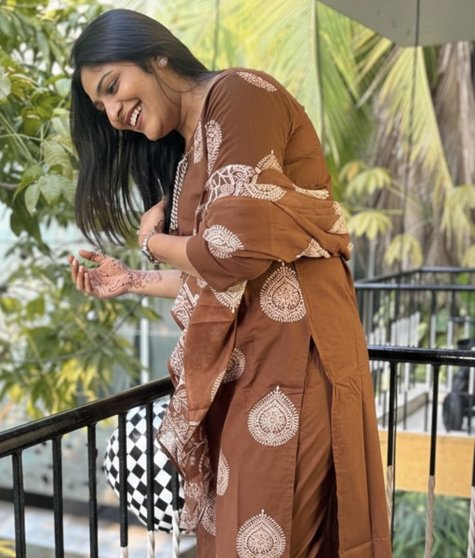 Sandstone Elegance Kurta Set