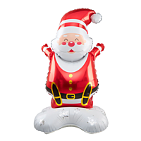 The Magic Balloons - Santa Clause Foil Balloon for Merry Christmas Pack of 1pcs Xmas Theme Foil Balloons for Christmas Party Decorations, Christmas Home Decor, Christmas Decorations.