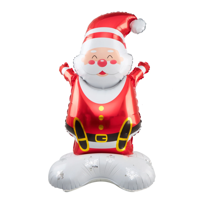 The Magic Balloons - Santa Clause Foil Balloon for Merry Christmas Pack of 1pcs Xmas Theme Foil Balloons for Christmas Party Decorations, Christmas Home Decor, Christmas Decorations.