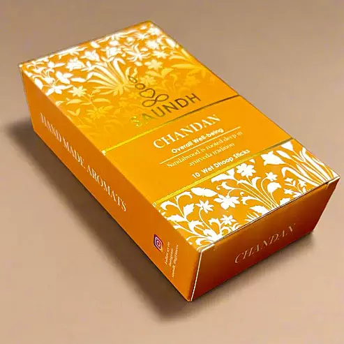 Saundh Chandan Wet Dhoop Stick (10-Stick)