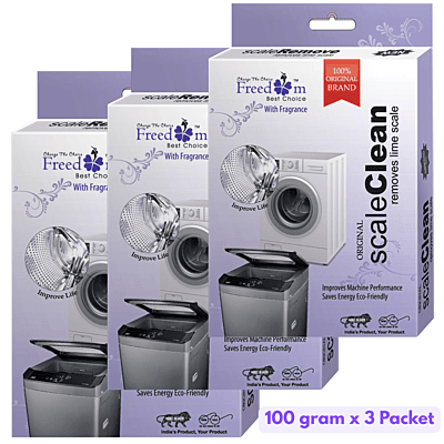 MERSA ScaleClean Descaler Powder - Washing Machine, Dishwasher & Coffee  Maker Cleaner, 100g x 3 Pack