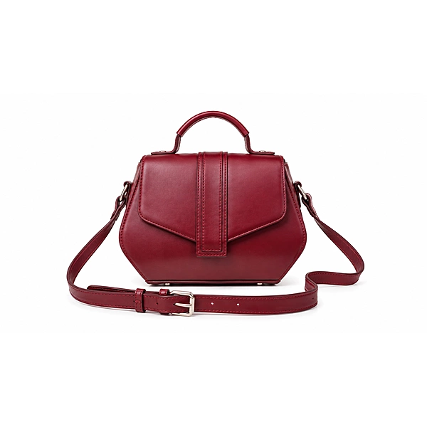 Scarlet Prism Satchel