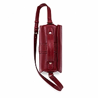 Scarlet Prism Satchel