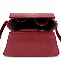 Scarlet Prism Satchel