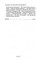Science of Psychic Phenomena Science of Psychic Phenomena