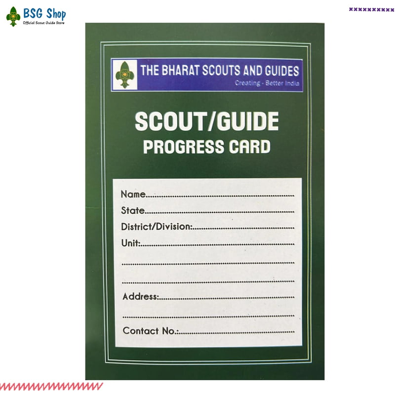 Progress Card - Scout/Guide 