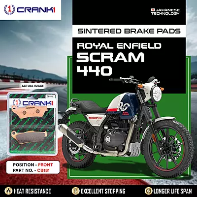 Crank1 CB181 Sintered Brake Pads