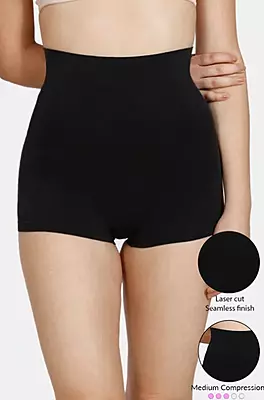 Zivame Tummy Control Midwaist Boyshort - ZSWP0748