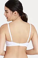 Zivame Basics Double Layered Non Wired 3/4th Coverage Sag Lift Bra - Roap01