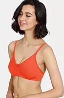 Zivame Basics Double Layered Non Wired 3/4th Coverage Sag Lift Bra - Roap01
