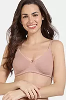 Zivame Basics Double Layered Non Wired 3/4th Coverage Sag Lift Bra - Roap01