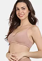 Zivame Basics Double Layered Non Wired 3/4th Coverage Sag Lift Bra - Roap01