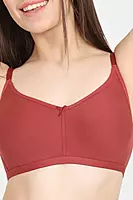 Rosaline Everyday Double Layered Non Wired 3/4th Coverage T-Shirt Bra - Zi1885