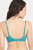 Rosaline Everyday Double Layered Non Wired 3/4th Coverage T-Shirt Bra - Zi1885