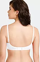 Rosaline Everyday Double Layered Non Wired 3/4th Coverage T-Shirt Bra - Zi1885