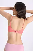 Rosaline Everyday Double Layered Non Wired 3/4th Coverage T-Shirt Bra - Zi1885