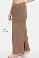 Zivame All Day Seamless Mermaid Saree Shapewear With Removable Drawcord - Zi3137