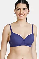 Zivame Padded Non Wired 3/4th Coverage T-Shirt Bra - Zi1137