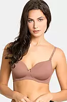 Zivame Padded Non Wired 3/4Th Coverage T-Shirt Bra - Zi1131