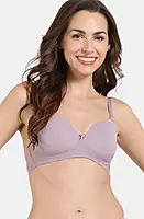 Zivame Padded Non Wired 3/4Th Coverage T-Shirt Bra - Zi1131