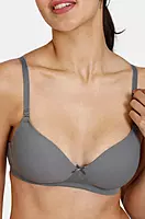 Zivame Padded Non Wired 3/4Th Coverage T-Shirt Bra - Zi1131
