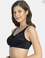 Amante Non Padded Non Wired Full Coverage Elegant Super Support Bra 78001