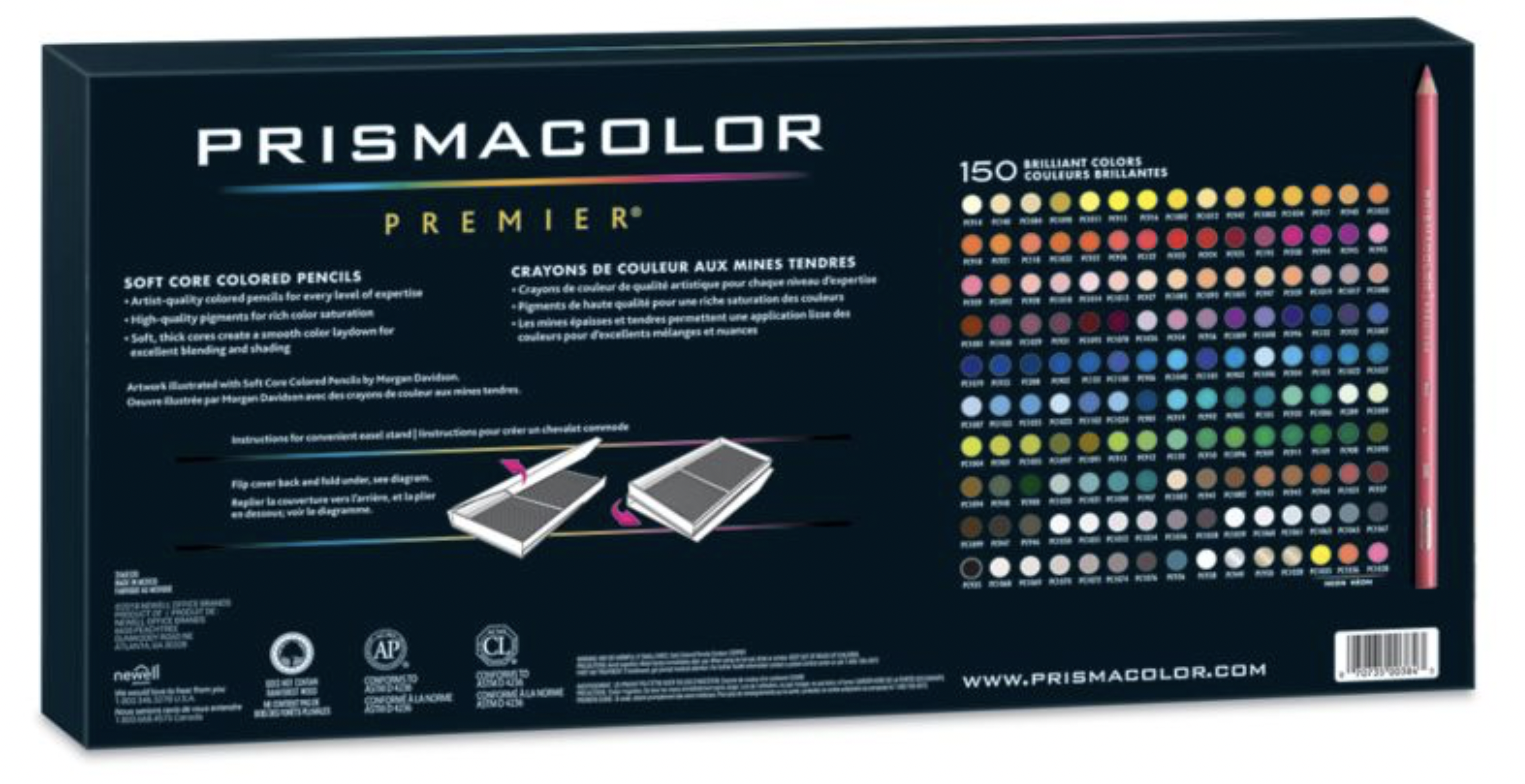 PRISMACOLOR PREMIER PENCIL SET IN TIN PRISMACOLOR PREMIER PENCIL SET IN TIN